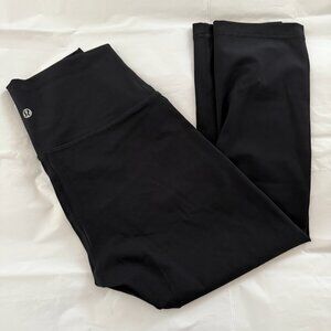 lululemon Wunder Under High Rise Leggings 21" • Black • Size 6